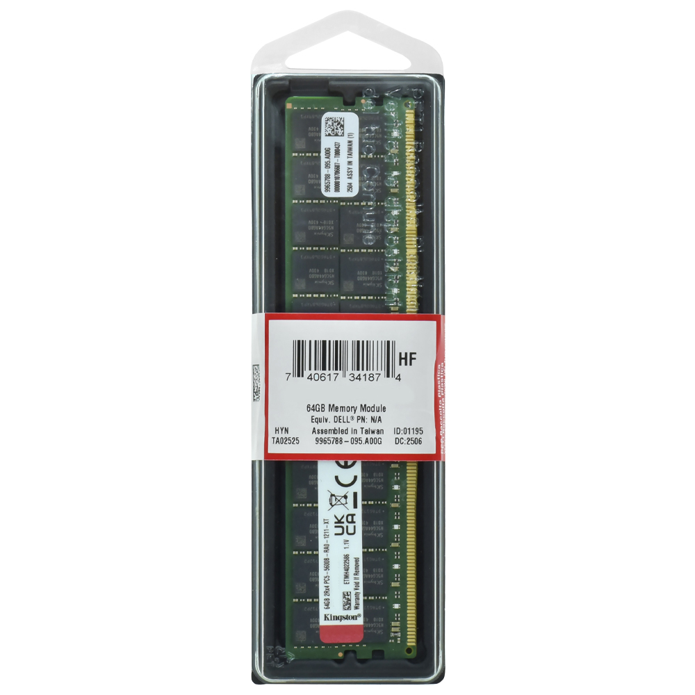 Memória RAM Kingston Premier DDR5 64GB 5600MHz - KSM56R46BD4PMI-64HA (Server)