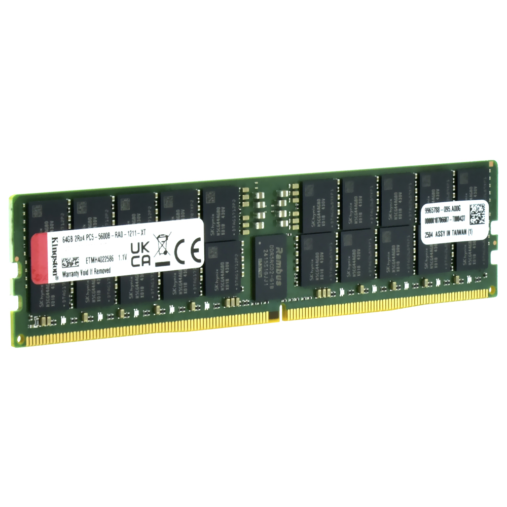 Memória RAM Kingston Premier DDR5 64GB 5600MHz - KSM56R46BD4PMI-64HA (Server)
