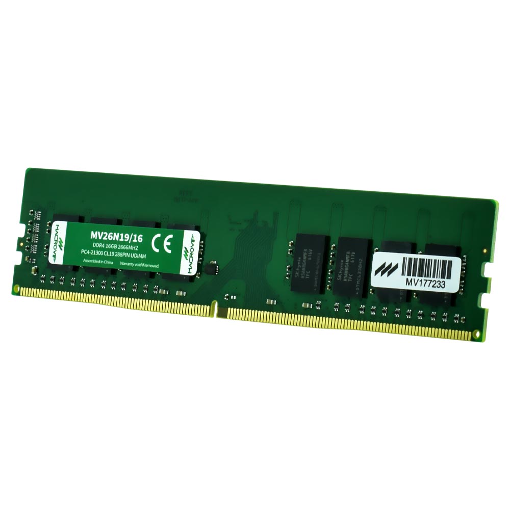 Memória RAM Macrovip DDR4 16GB 2666MHz - MV26N19/16