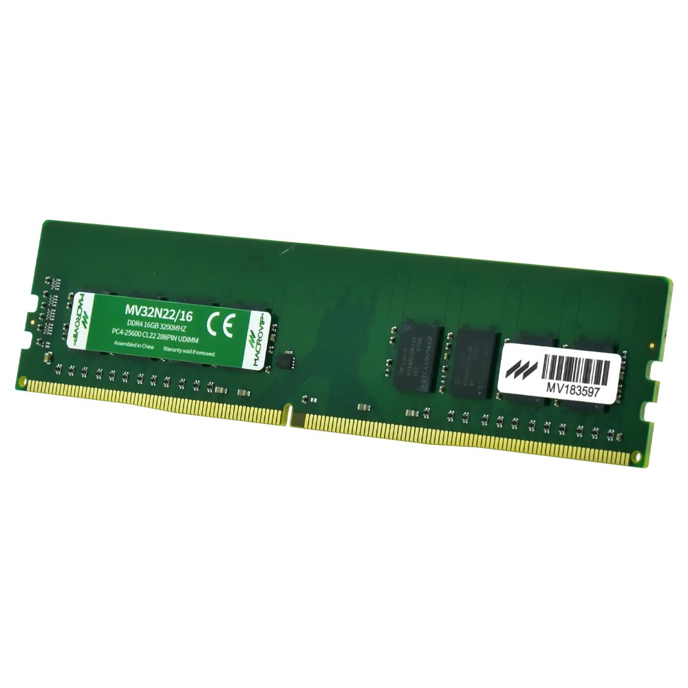 Memória RAM Macrovip DDR4 16GB 3200MHz - MV32N22/16