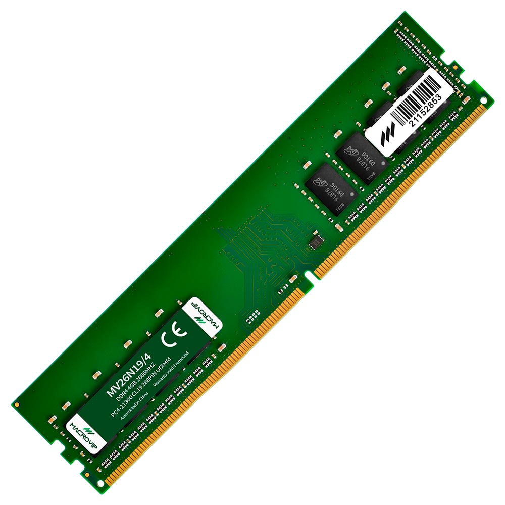 Memória RAM Macrovip DDR4 4GB 2666MHz - MV26N19/4 