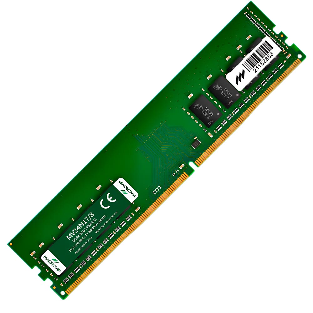 Memória RAM Macrovip DDR4 8GB 2400MHz - MV24N17/8