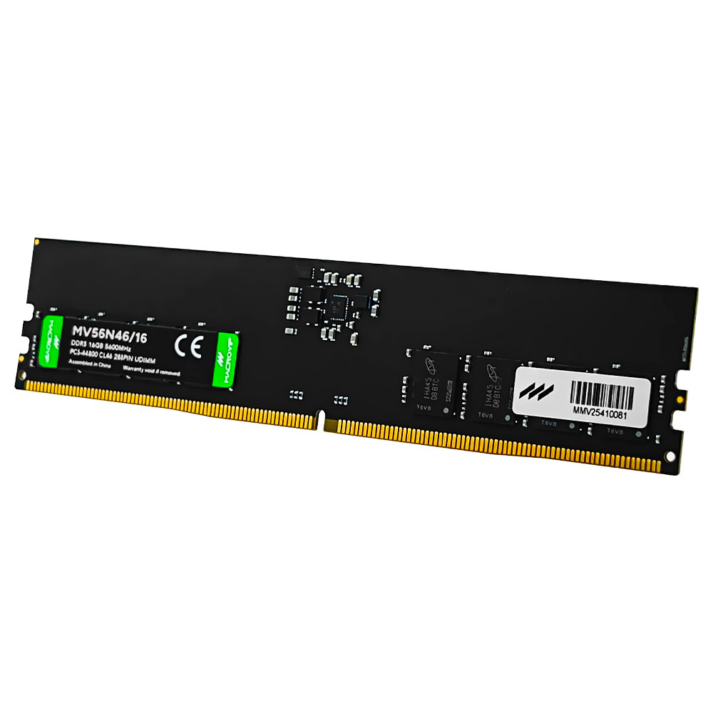 Memória RAM Macrovip DDR5 16GB 5600MHz - MV56N46/16