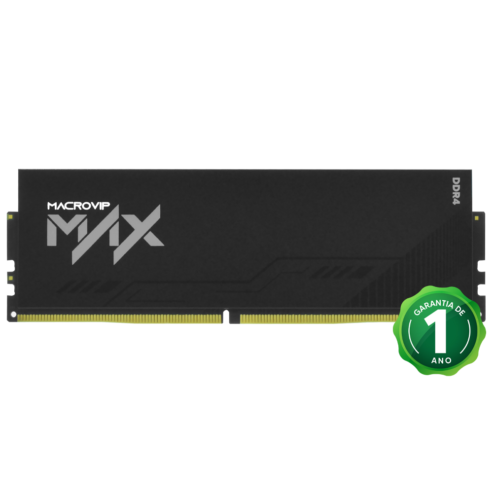 Memória RAM Macrovip Max XMP DDR4 32GB 3600MHz RGB - MVX36N18/32R