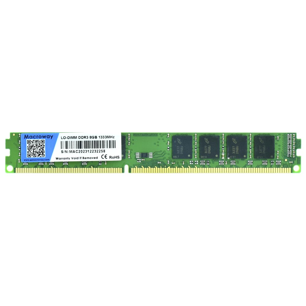 Memória RAM Macroway DDR3 8GB 1333MHz
