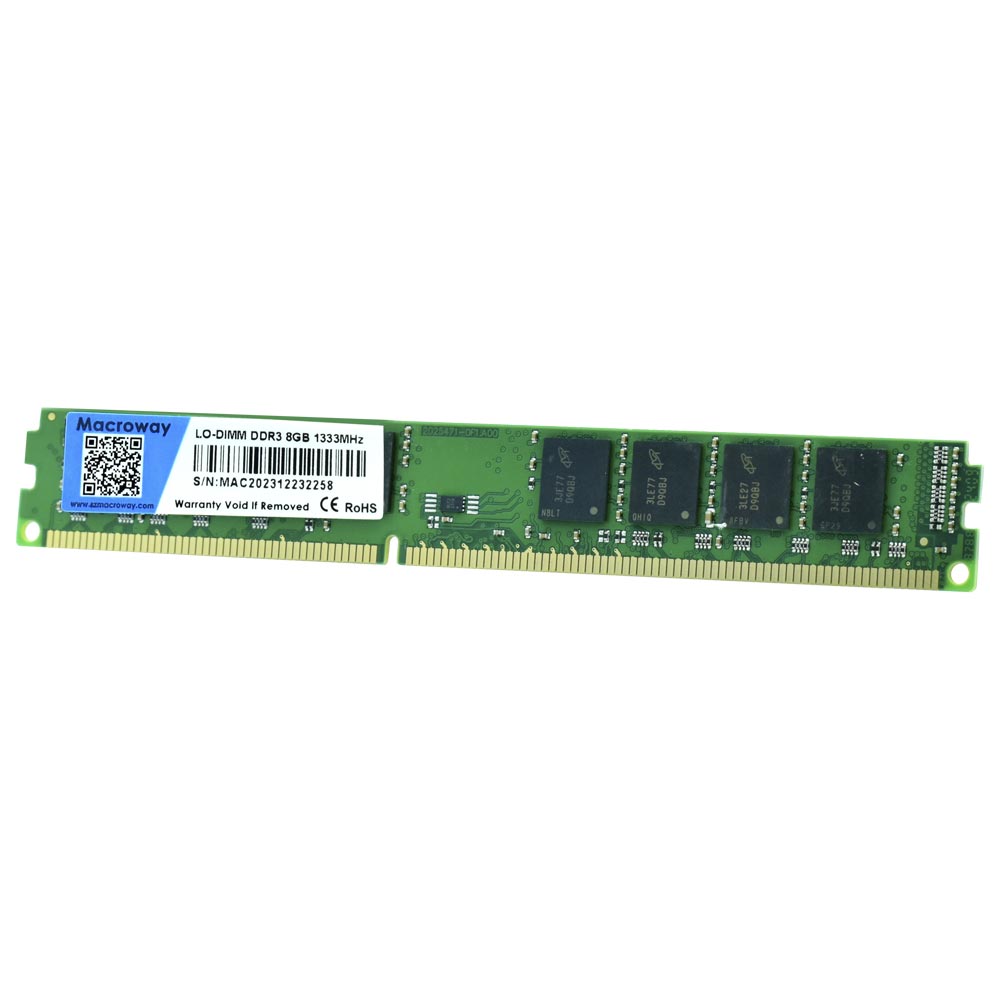 Memória RAM Macroway DDR3 8GB 1333MHz