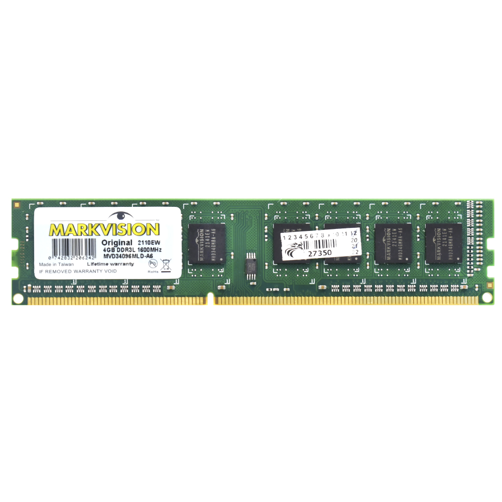 Memória RAM Markvision DDR3L 4GB 1600MHz - MVD34096MLD-A6