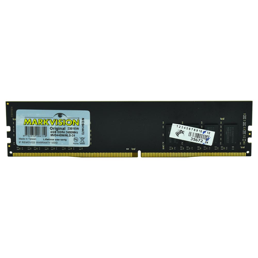 Memória RAM Markvision DDR4 4GB 2400MHz - MVD44096MLD-24