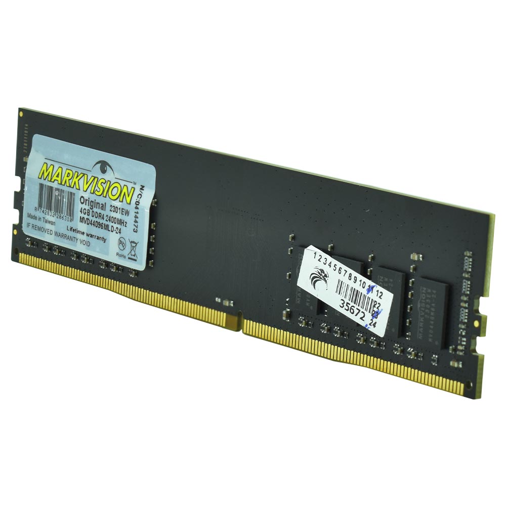 Memória RAM Markvision DDR4 4GB 2400MHz - MVD44096MLD-24