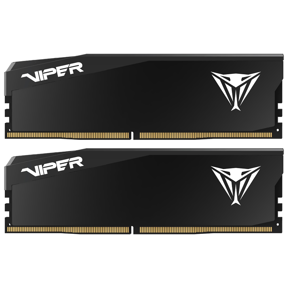 Memória RAM Patriot Elite 5 Ultra DDR5 96GB (2x48GB) 6400MHz RGB - Preto (VEUR596G6432K)