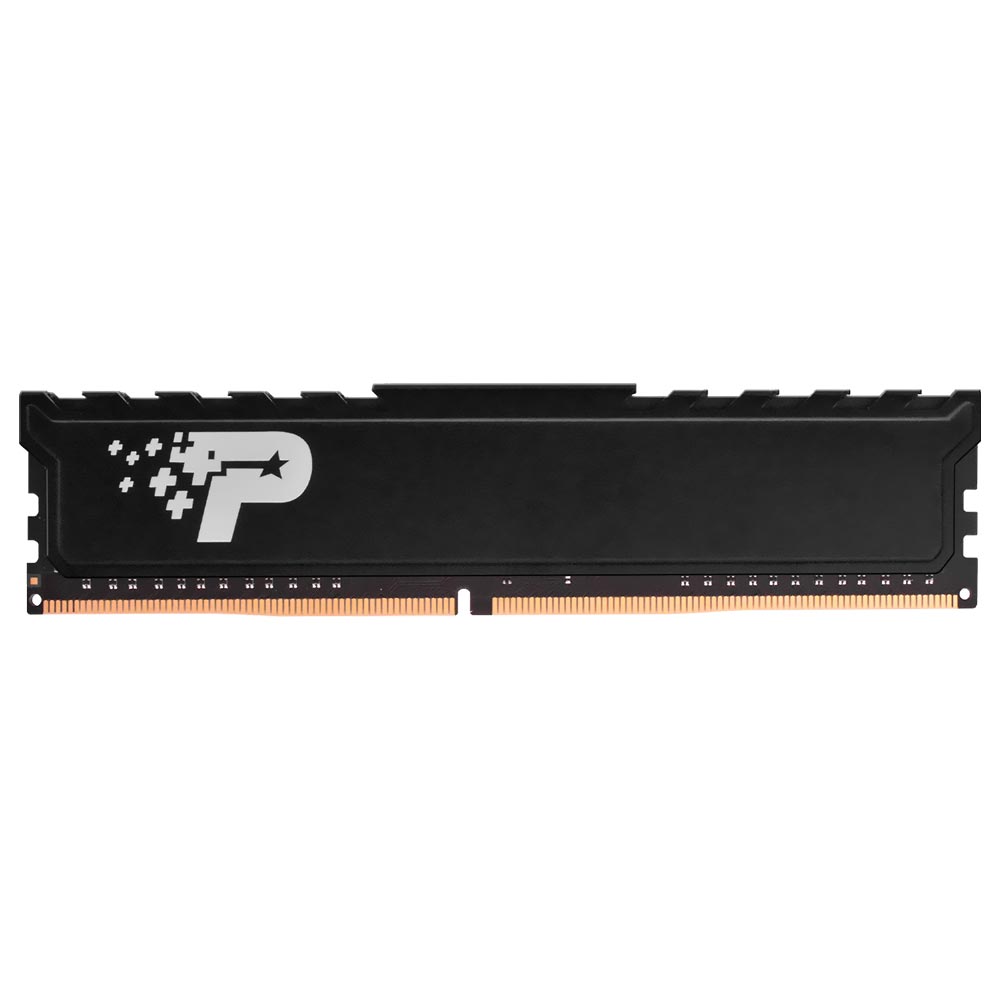 Memória RAM Patriot Premium DDR4 16GB 3200MHz - Preto (PSP416G320081H1)