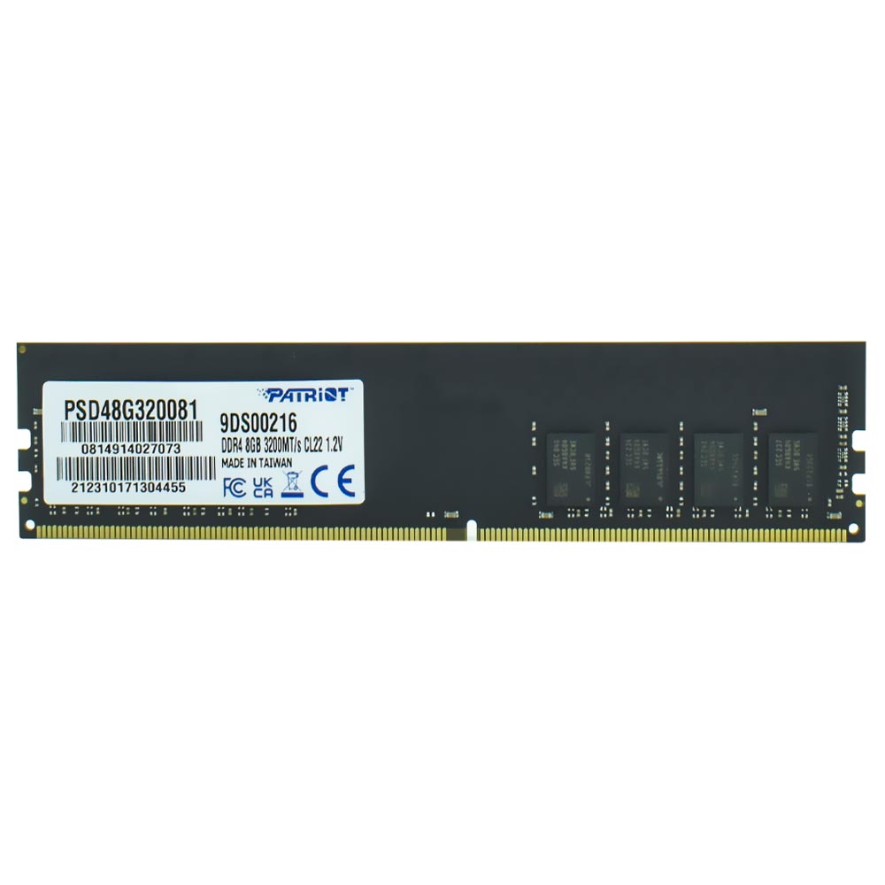 Memória RAM Patriot Signature DDR4 8GB 3200MHz - PSD48G320081