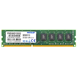 Memória RAM Patriot Signature Line DDR3 8GB 1333MHz - PSD38G13332