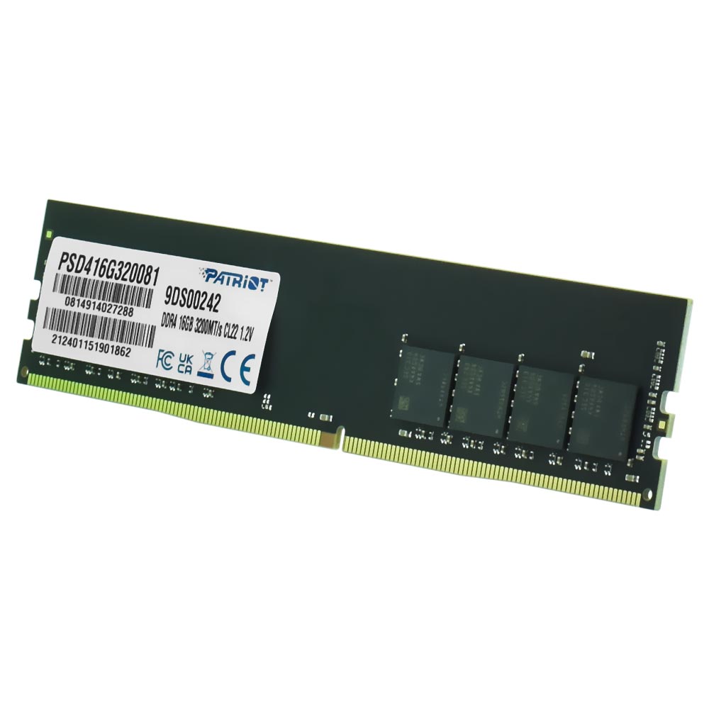 Memória RAM Patriot Signature Line DDR4 16GB 3200MHz - Preto (PSD416G320081)