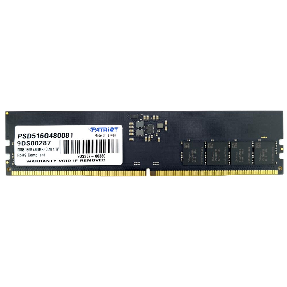 Memória RAM Patriot Signature Line DDR5 16GB 4800Mhz (PSD516G480081)