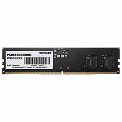 Memória RAM Patriot Signature Line DDR5 16GB 5200MHz - PSD516G520081