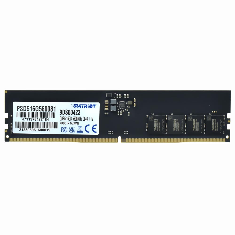 Memória RAM Patriot Signature Line DDR5 16GB 5600MHz - PSD516G560081