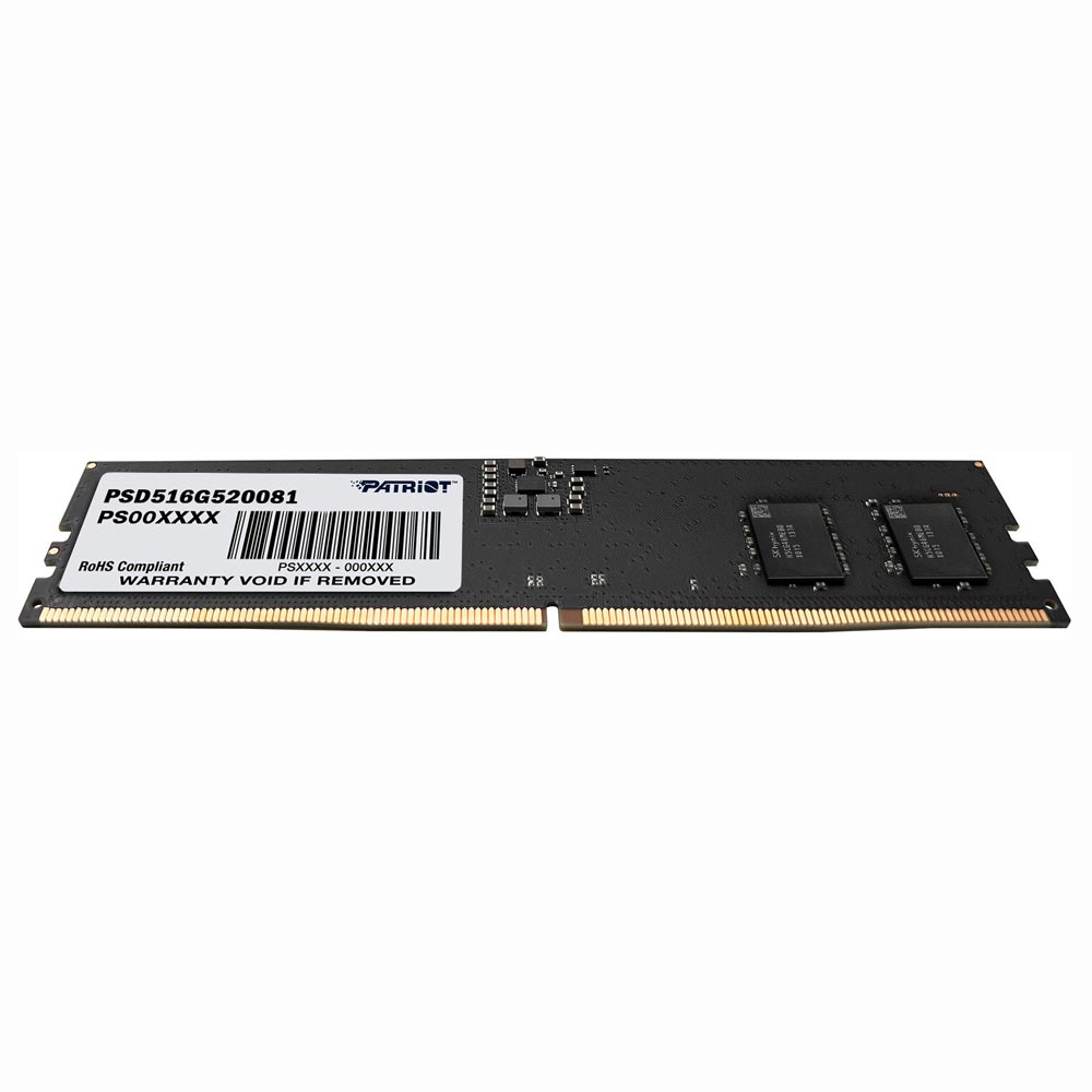 Memória RAM Patriot Signature Line DDR5 8GB 5200MHz - PSD58G520082