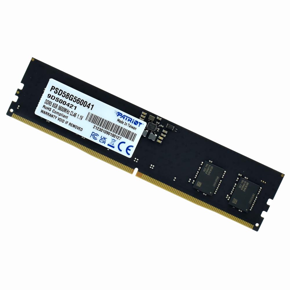 Memória RAM Patriot Signature Line DDR5 8GB 5600MHz - PSD58G560041