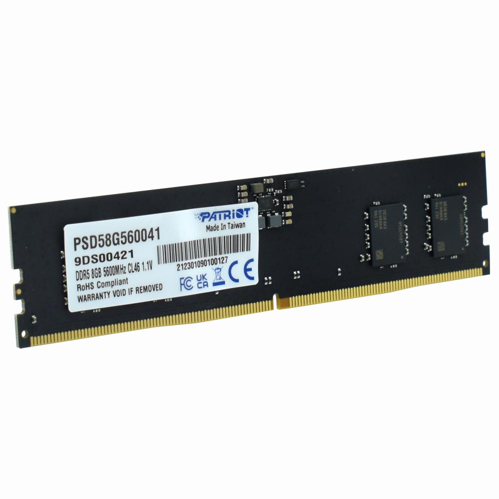 Memória RAM Patriot Signature Line DDR5 8GB 5600MHz - PSD58G560041