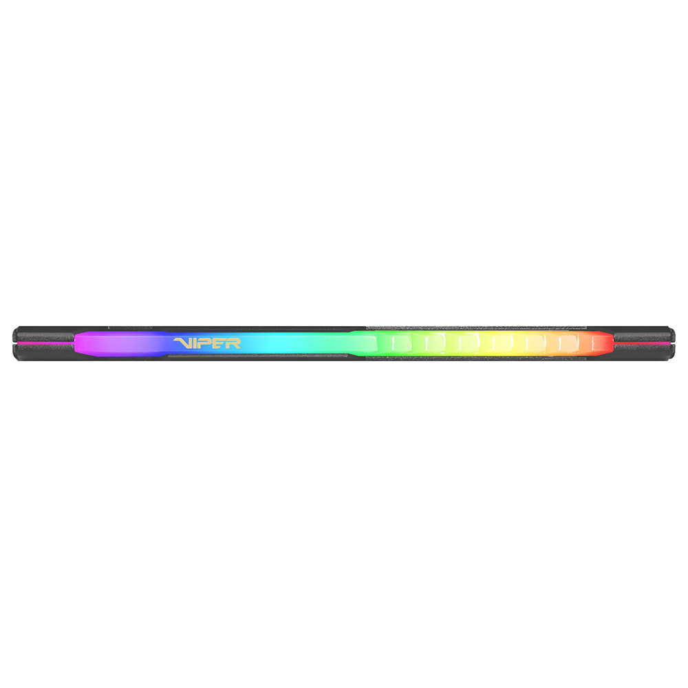 Memória RAM Patriot Viper Steel DDR4 16GB 3200MHz RGB - Preto (PVSR416G320C8)