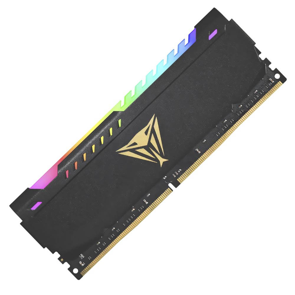 Memória RAM Patriot Viper Steel DDR4 32GB 3200MHz RGB - Preto (PVSR432G320C8)