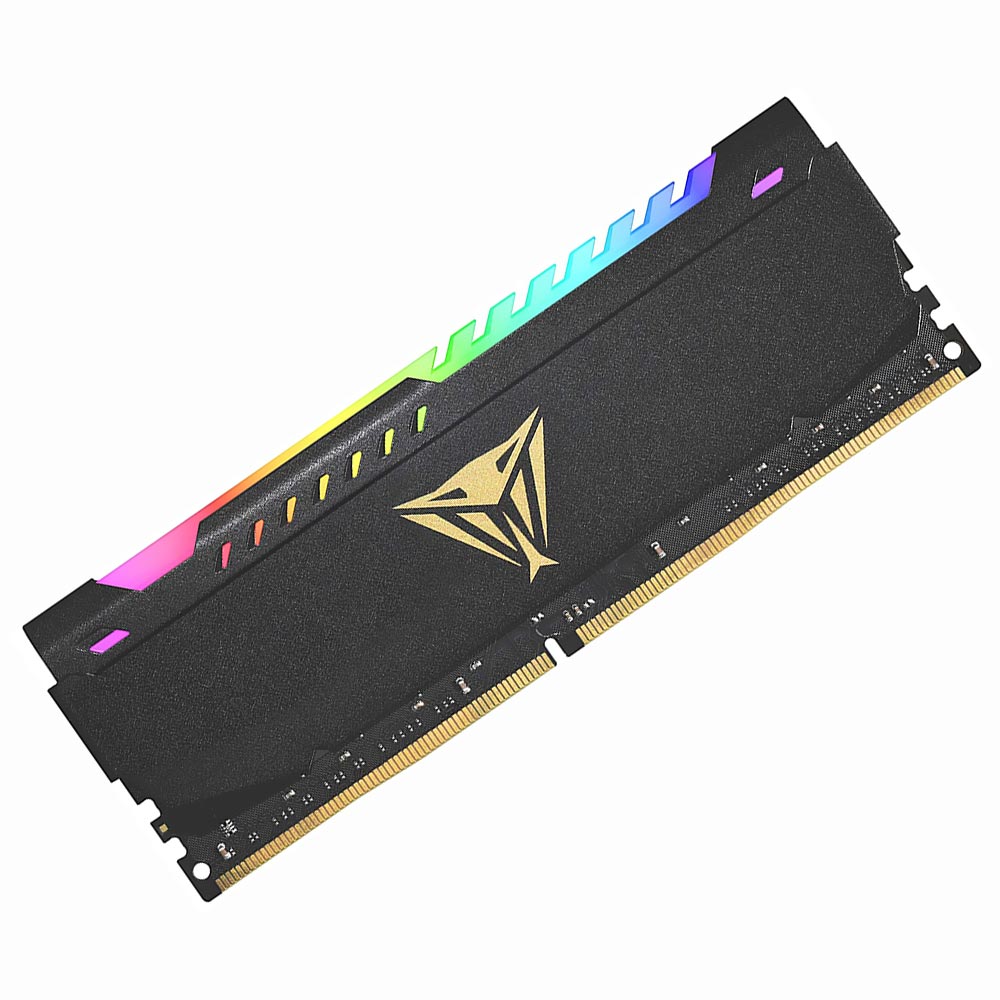 Memória RAM Patriot Viper Steel DDR4 8GB 3600MHz RGB PVSR48G360C0 - Preto 