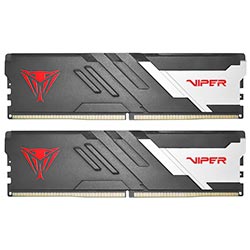 Memória RAM Patriot Viper Venom DDR5 64GB (2x32GB) 5200MHz - Preto / Prata (PVV564G520C40K)