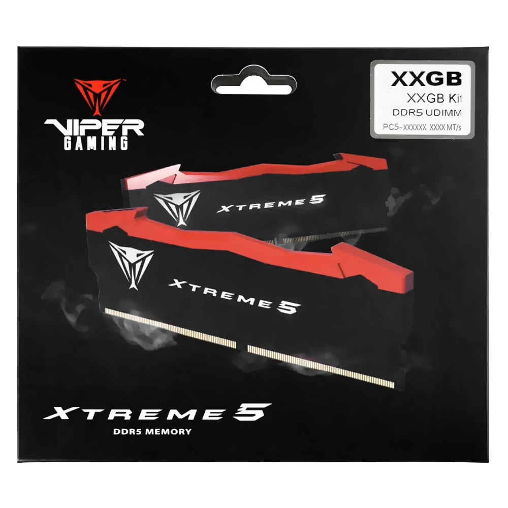 Memória RAM Patriot Viper Xtreme 5 DDR5 32GB (2x16GB) 6000MHz - Preto (PVX532G60C30K)