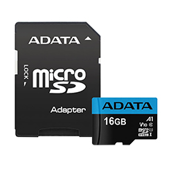 Cartão de Memória Micro SD ADATA V10 16GB Classe 10 - AUSDH16GUICL10A1-RA1
