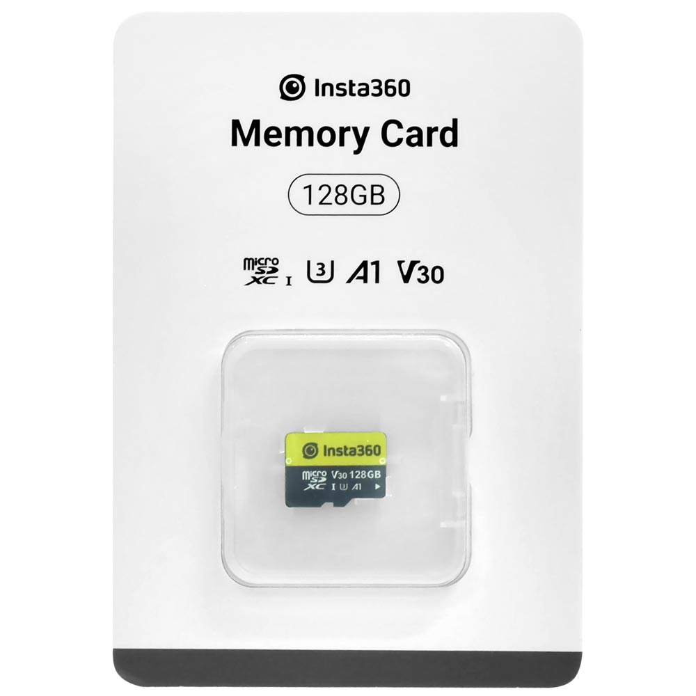 Cartão de Memória Micro SD INSTA360 128GB A1 U3 V3 - CINSAAVD