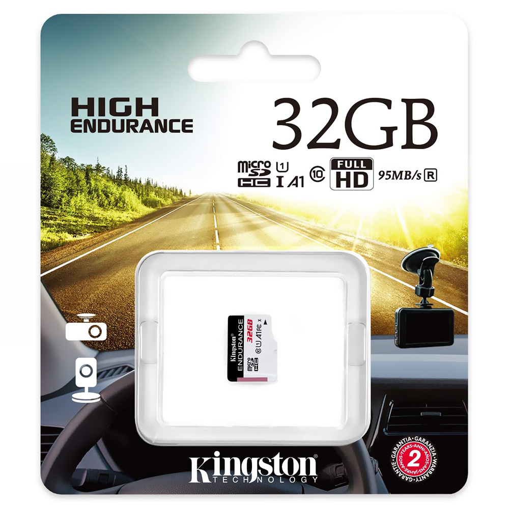 Cartão de Memória Micro SD Kingston High Endurance 32GB