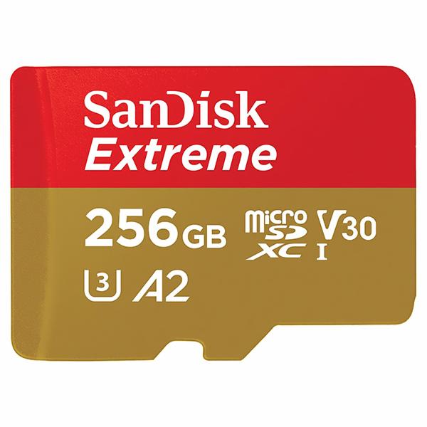 Cartão de Memória Micro SD SanDisk Extreme 256GB  4K