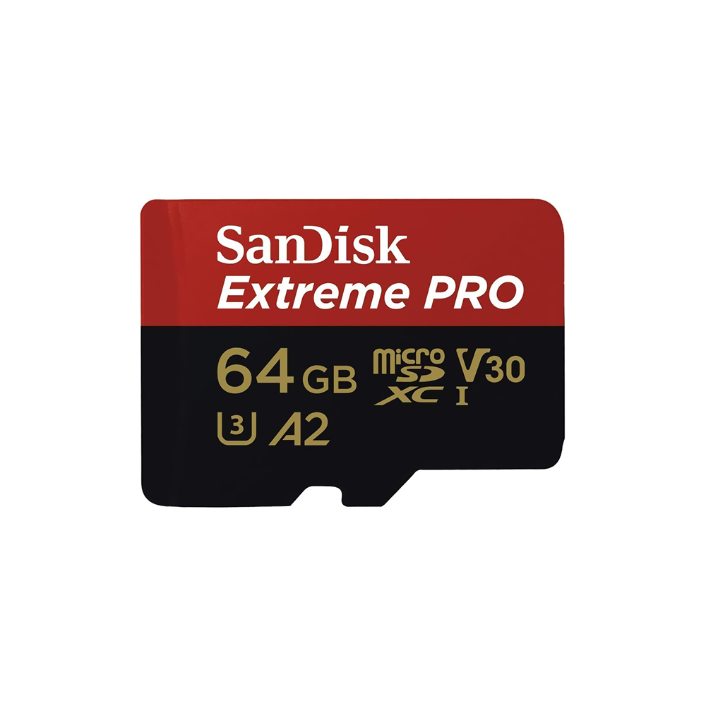 Cartão de Memória Micro SD SanDisk Extreme Pro U3 64GB 4K - SDSQXCU-064G-GN6MA