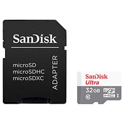 Cartão de Memória Micro SD SanDisk Ultra 32GB Classe 10