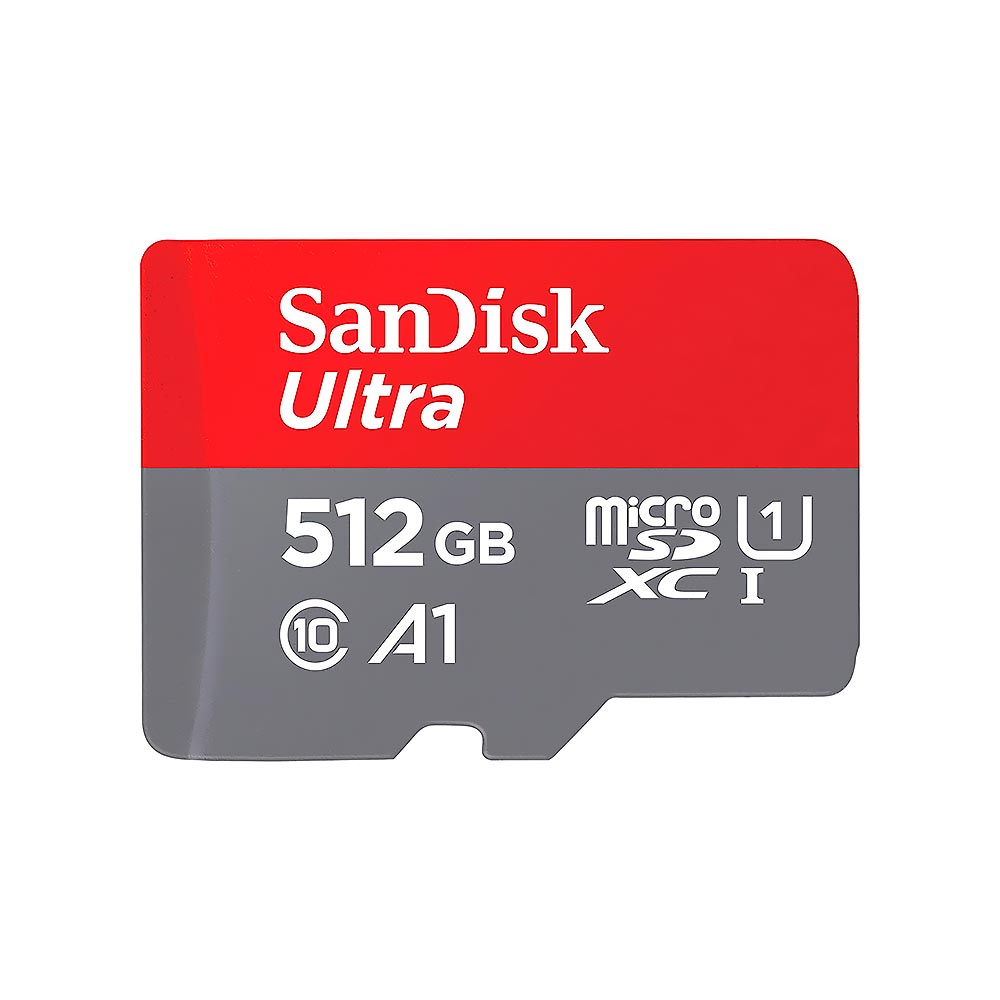 Cartão de Memória Micro SD Sandisk Ultra 512GB Classe 10 A1 U1