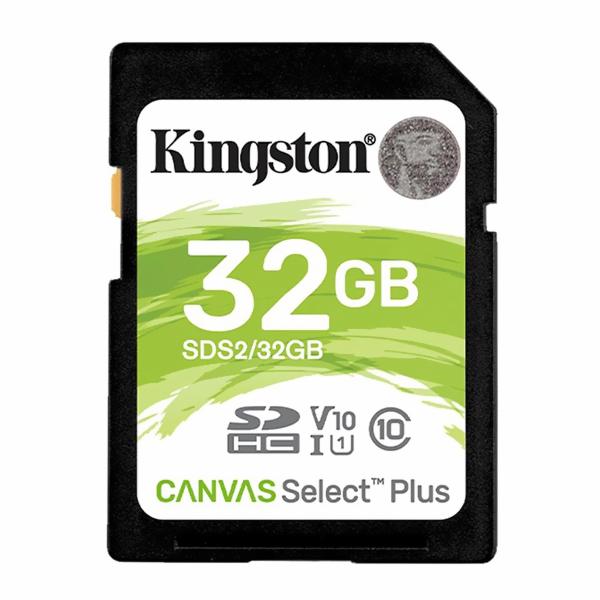 Cartão de Memória SD Kingston Canvas Select Plus 32GB