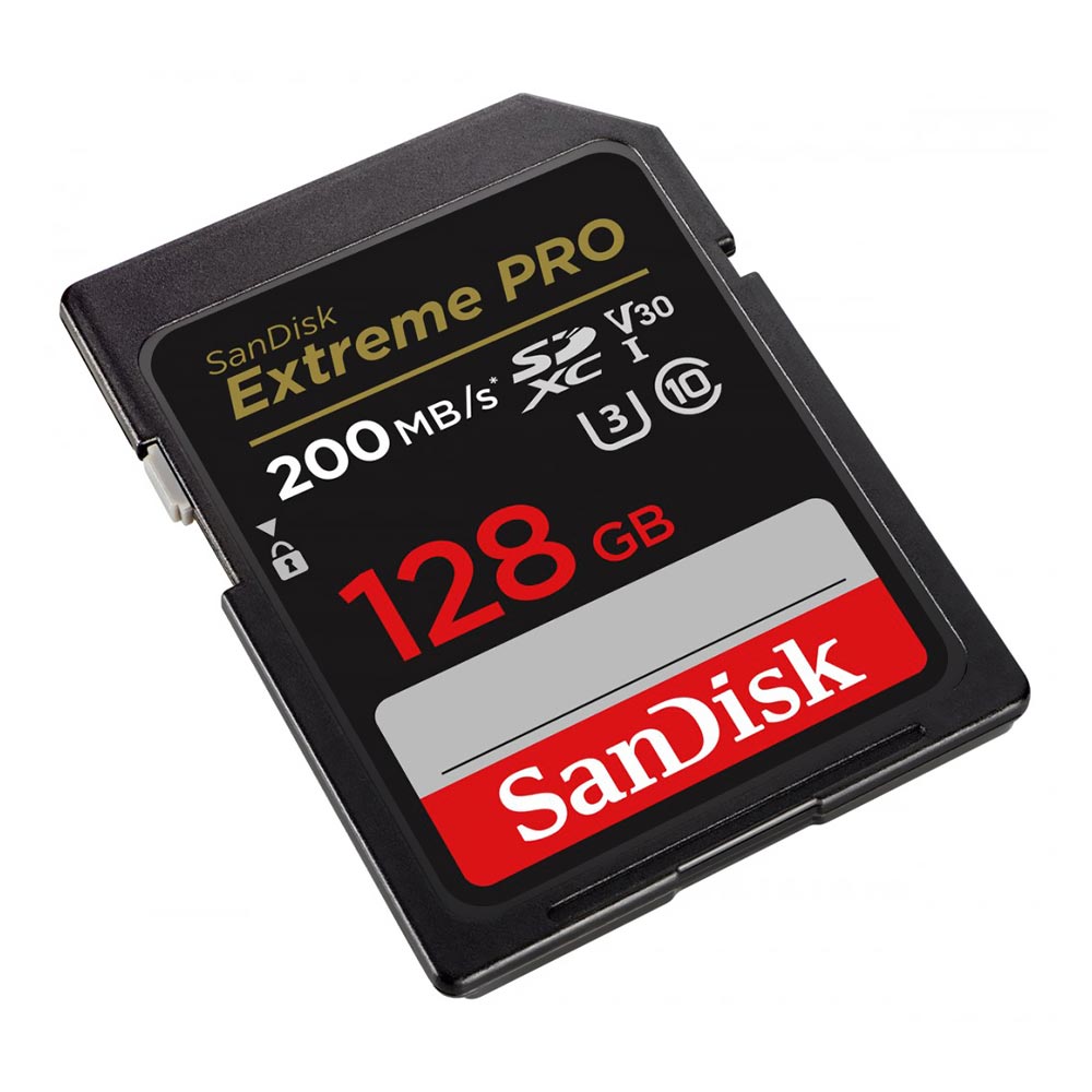 Cartão de Memória SD SanDisk Extreme Pro Class 128GB 4k