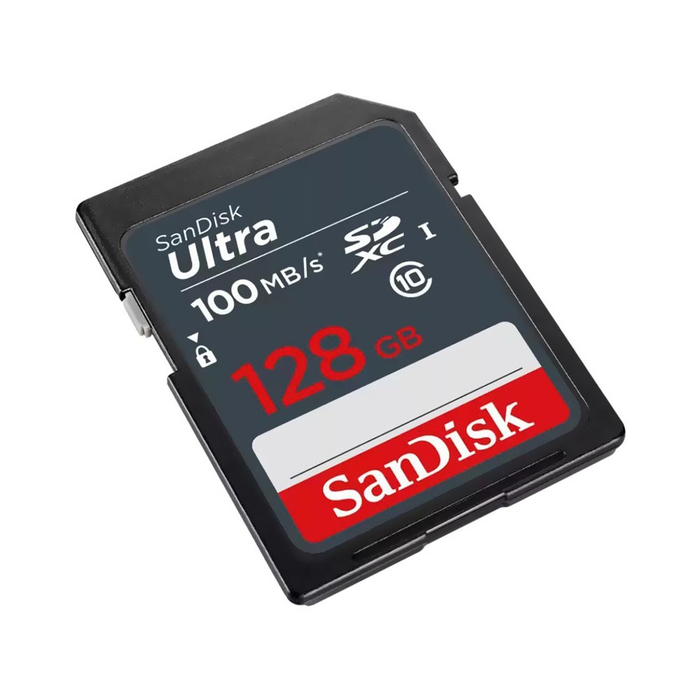 Cartão de Memória SD SanDisk Ultra 128GB Classe 10