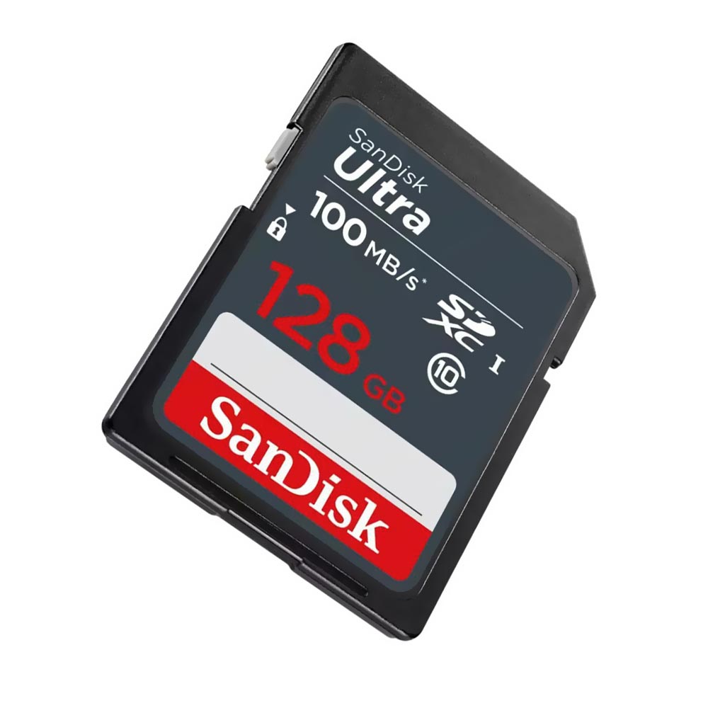 Cartão de Memória SD SanDisk Ultra 128GB Classe 10