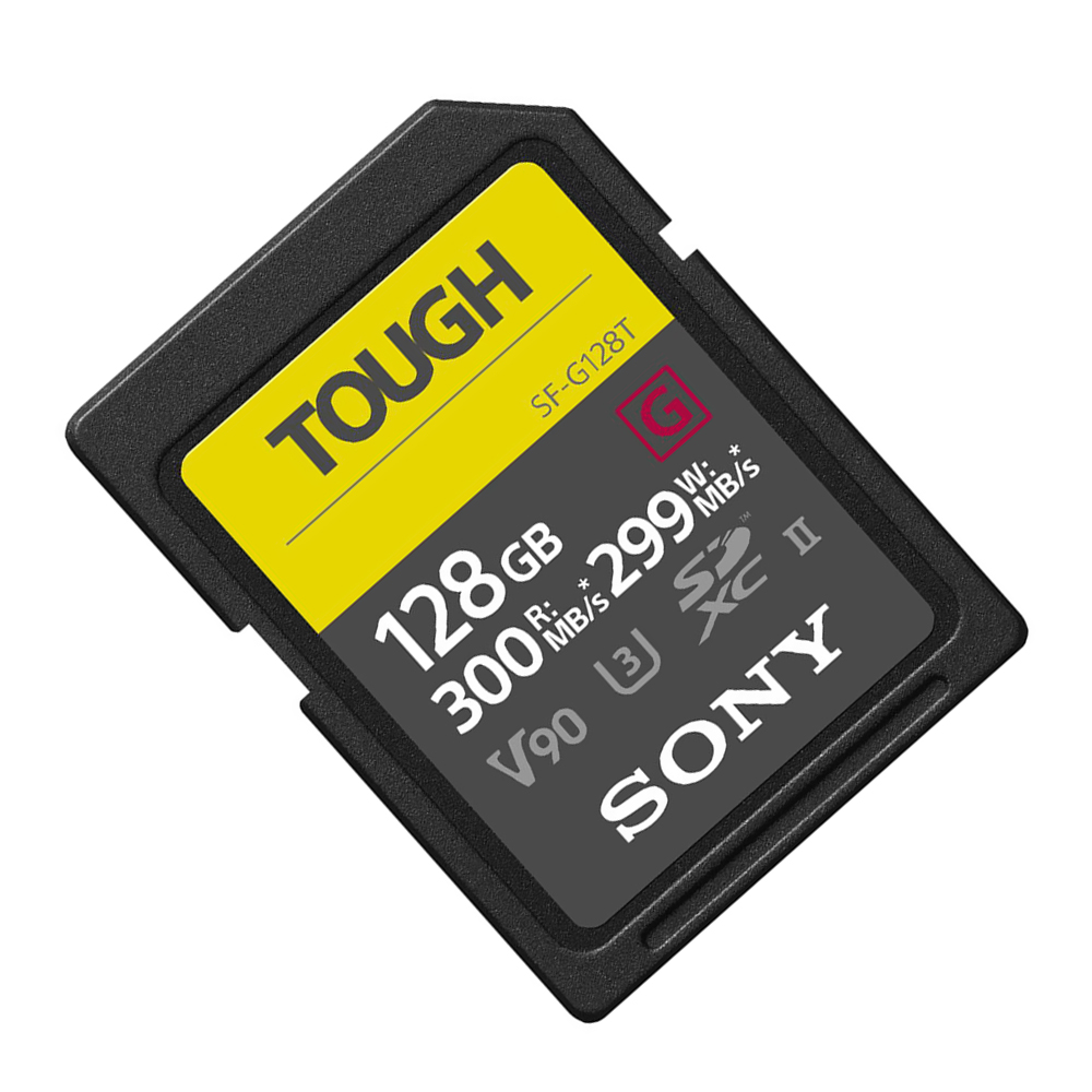 Cartão de Memória SD Sony Tough V90 U3 4K 128GB - SF-G128T/T1