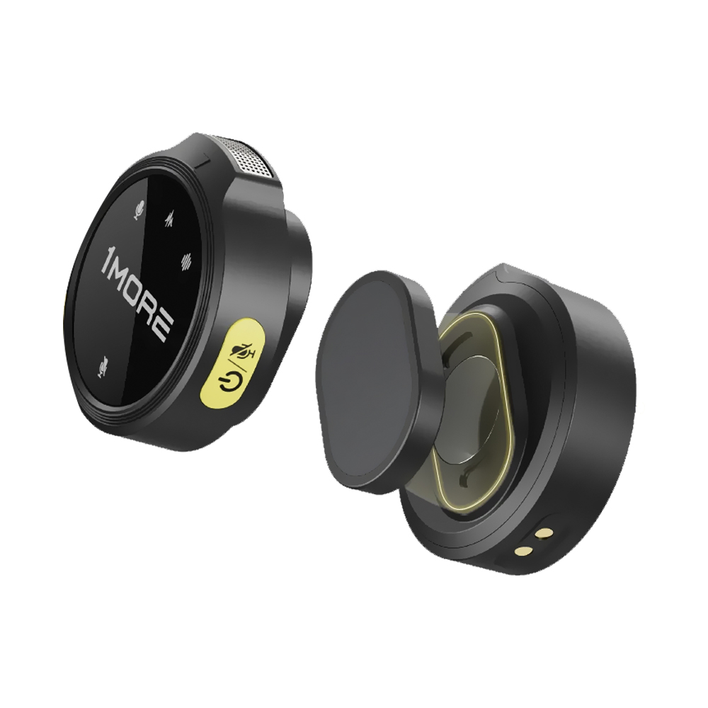 Microfone 1More M100 Pixie Mini Wireless / TX / RX / USB-C - Preto