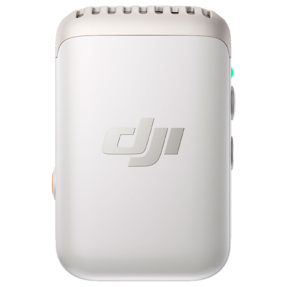Microfone DJI Mic 2 Transmitter DM1024 - Pearl Branco