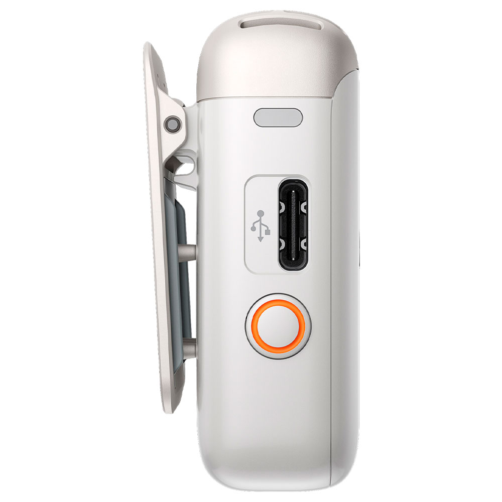 Microfone DJI Mic 2 Transmitter DM1024 - Pearl Branco