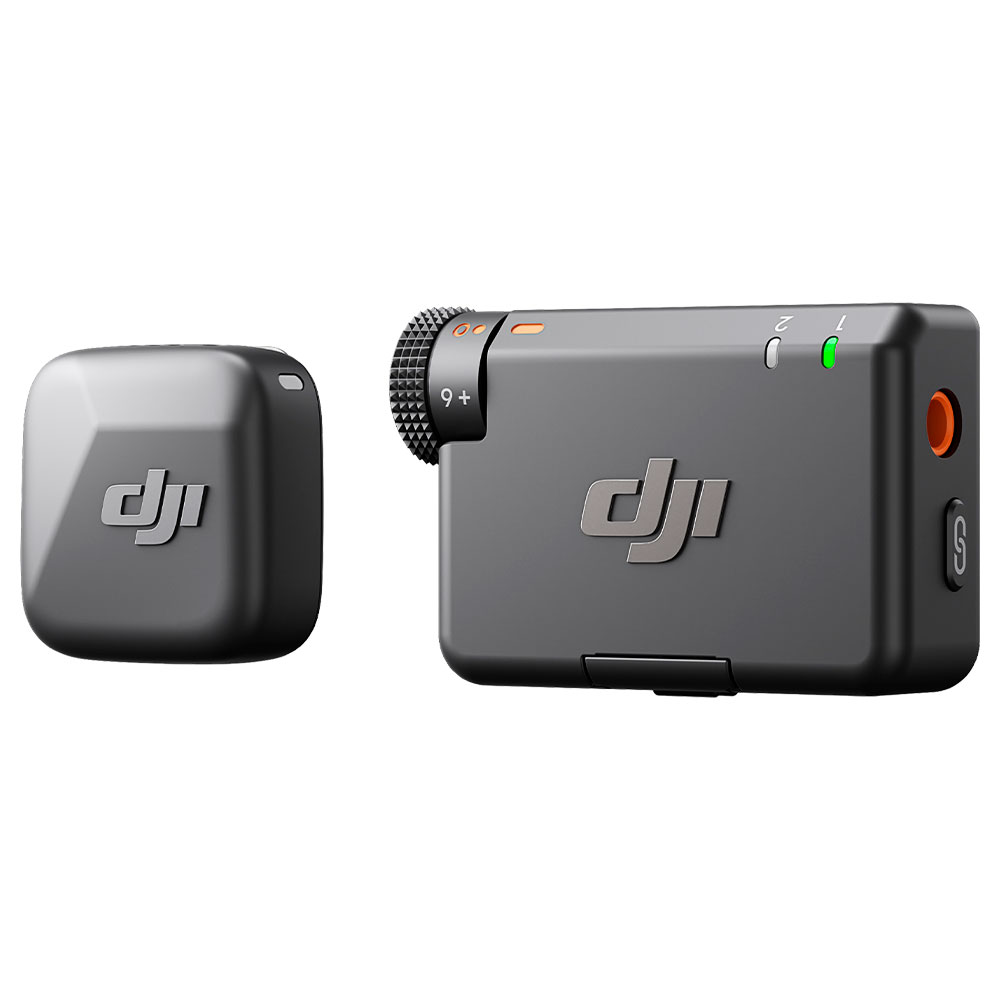 Microfone DJI Mic Mini DM3004 Wireless / 1TX + 1RX / USB-C - Preto
