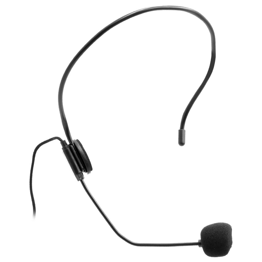 Microfone Ecopower EP-M207 Wireless Headset - Preto
