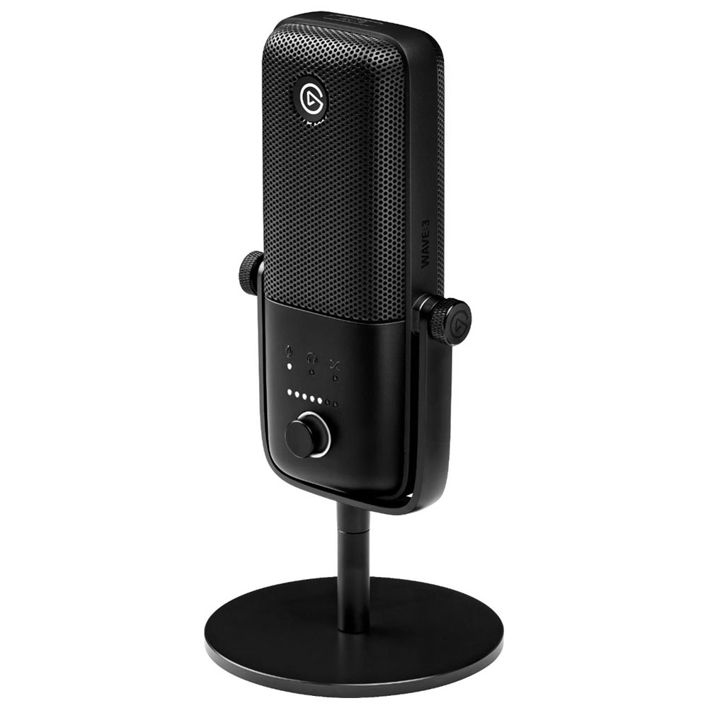 Microfone Elgato Wave 3 Digital - Preto (10MAB9901)