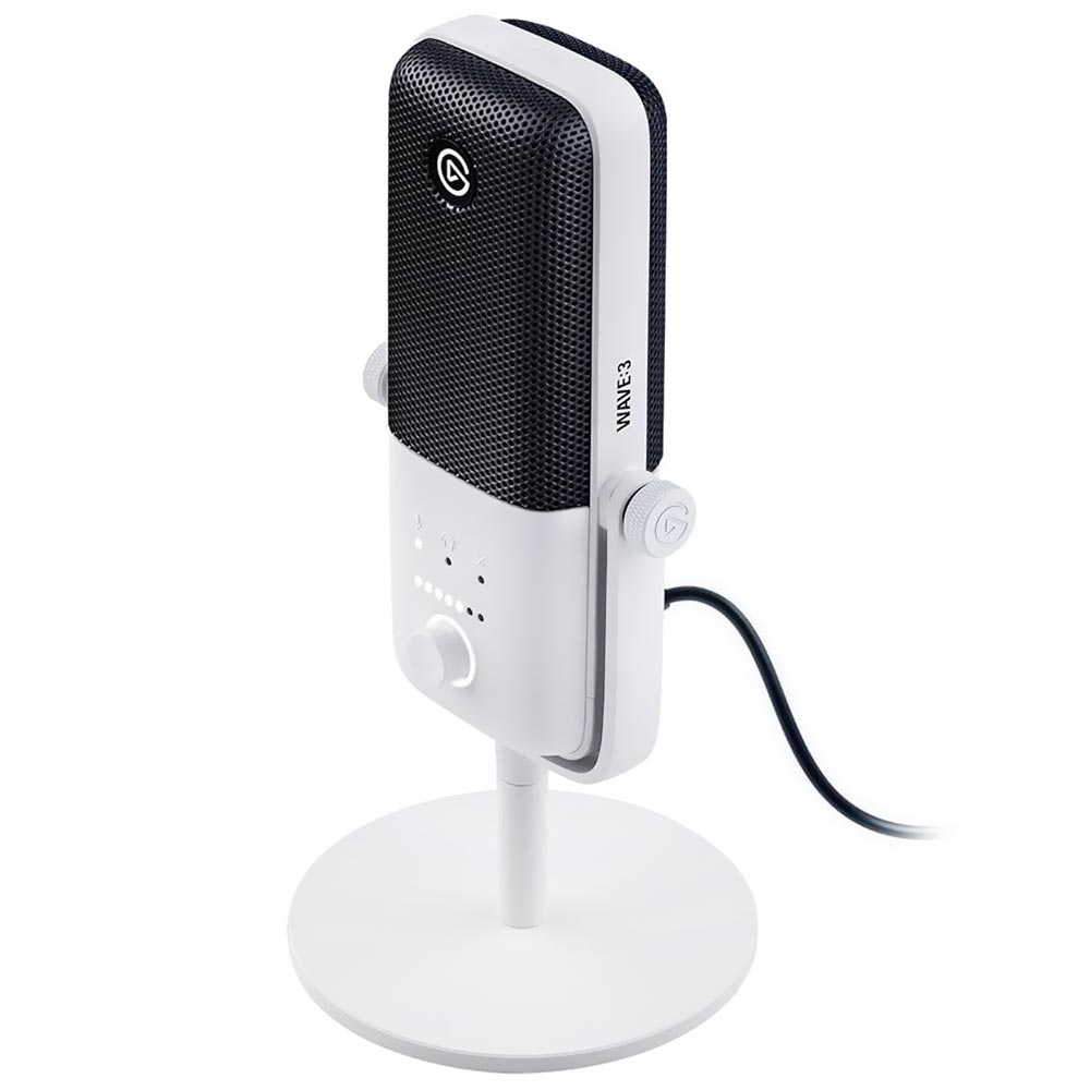 Microfone Elgato Wave 3 Premium Digital - Branco (10MAB9911)