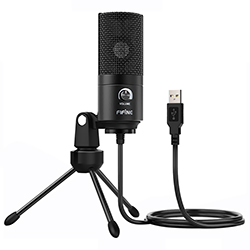 Microfone Fifine K669B Condenser Cardioid - Preto