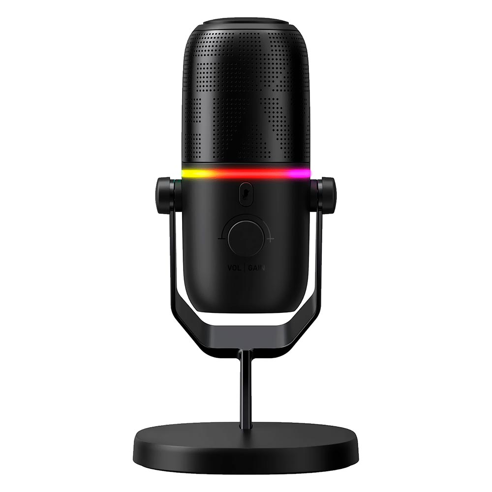 Microfone Gamer Haylou GX1 RGB - Preto